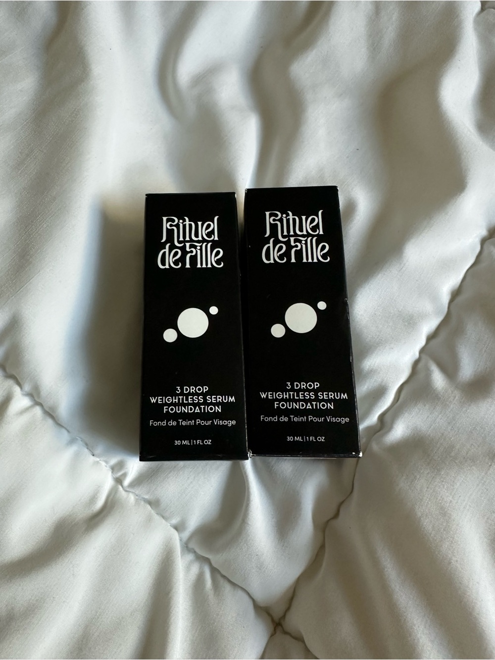 RITUEL DE FILLE 3 DROP WEIGHTLESS SERUM FOUNDATION (SHADE 150) was $42